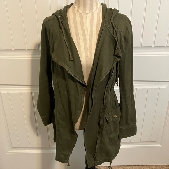 Mossimo Supply Co Army Green Utility Jacket - Picture 1 of 7